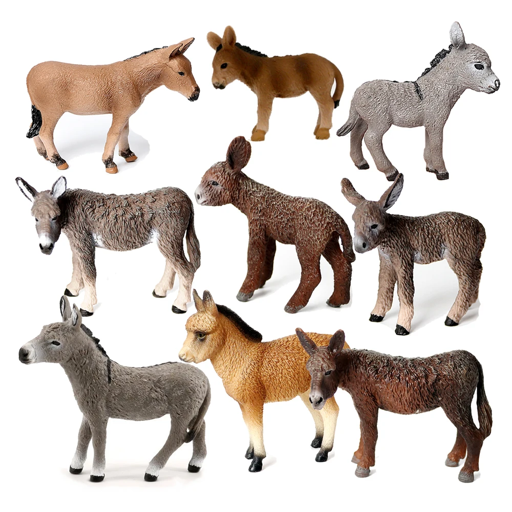 Donkey Model Toy Animals Figur - Kids Toys Review のレビューと価格