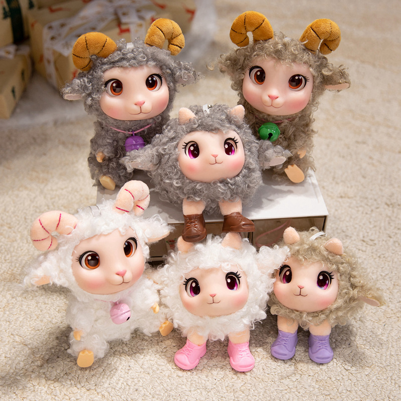 Kawaii Lamb Plush Toy Soft Vin - Kids Toys Movie のレビューと価格