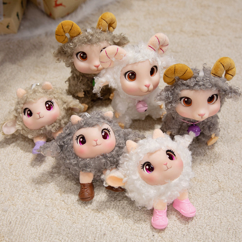 Kawaii Lamb Plush Toy Soft Vin - Kids Toys Movie のレビューと価格