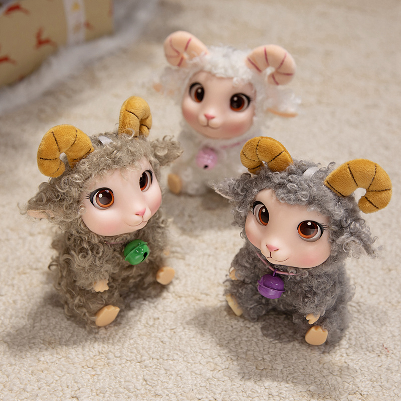 Kawaii Lamb Plush Toy Soft Vin - Kids Toys Movie のレビューと価格