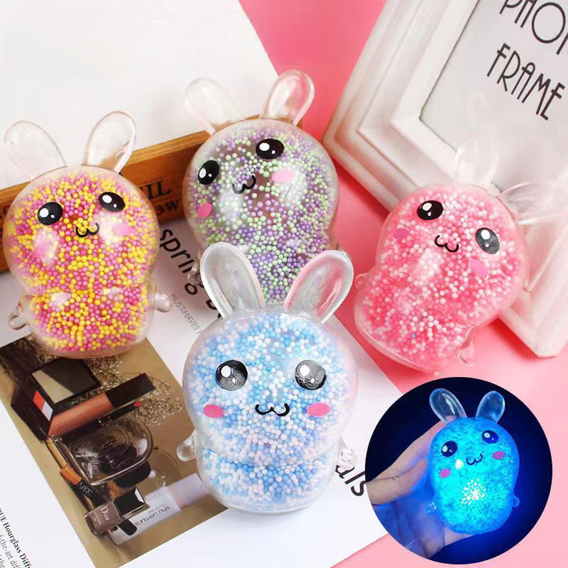 1/6pcs Squishy Bunny Stress Ba - Kids Toys Easter のレビューと価格
