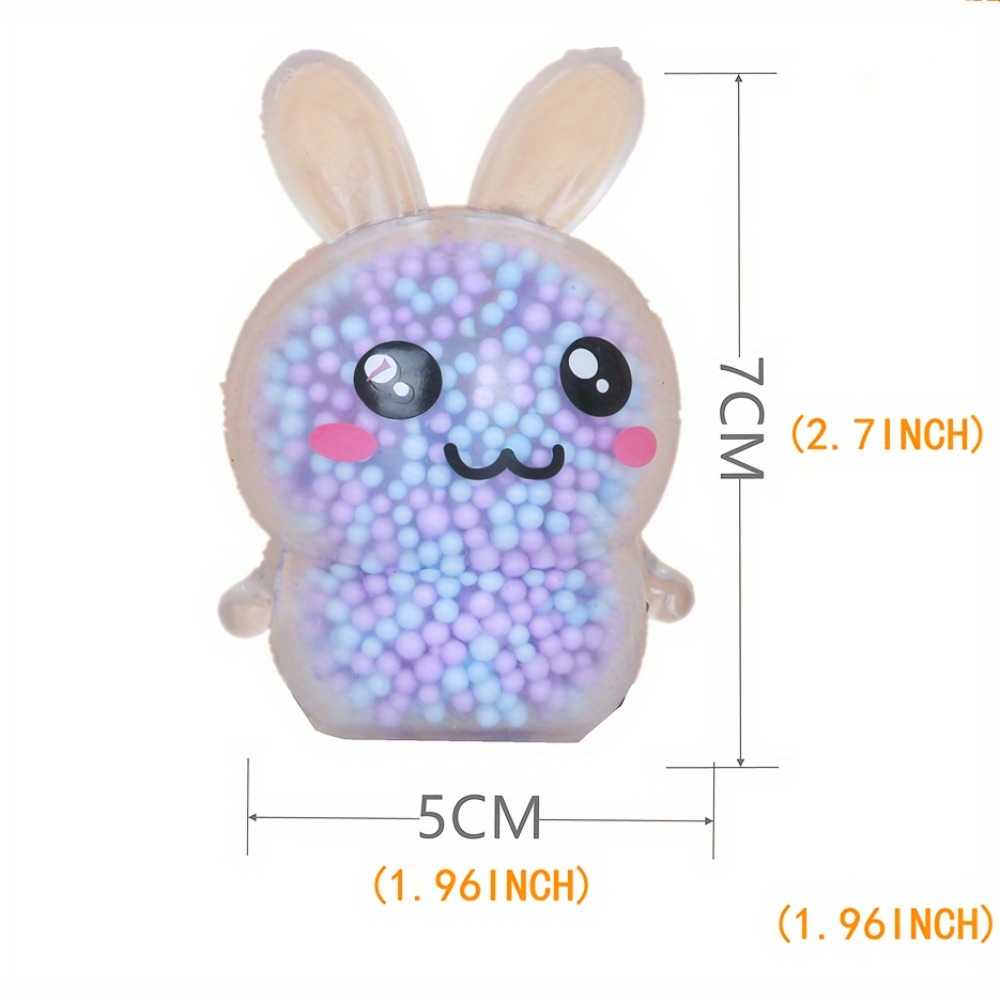 1/6pcs Squishy Bunny Stress Ba - Kids Toys Easter のレビューと価格