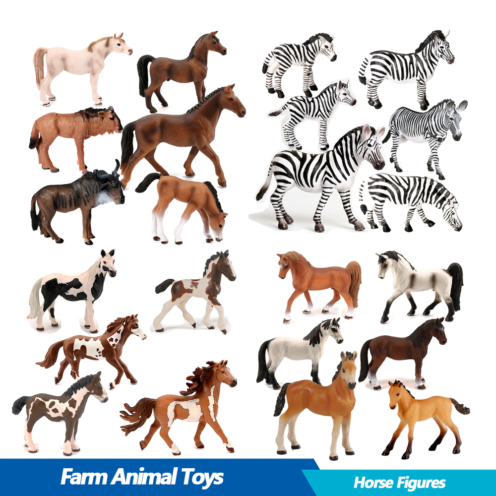 Zebra Wildebeest Gnu Plastic H - Kids Toys Review のレビューと価格