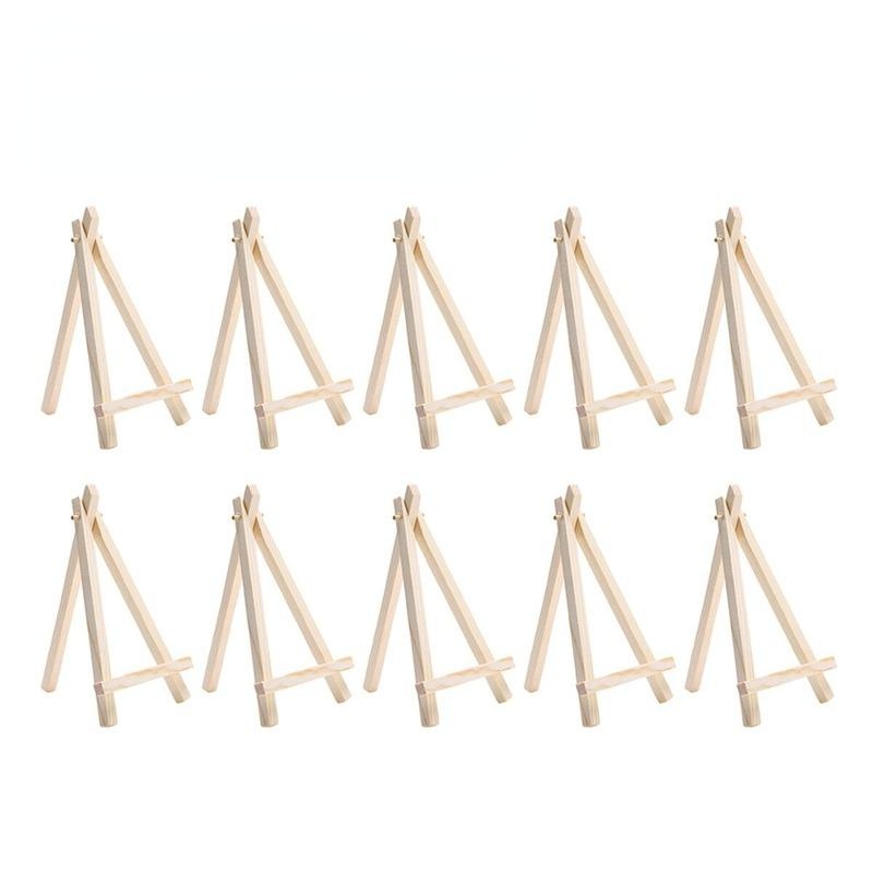10Pcs Wood Mini Easel Frame Tr - Kids Art Easel のレビューと価格