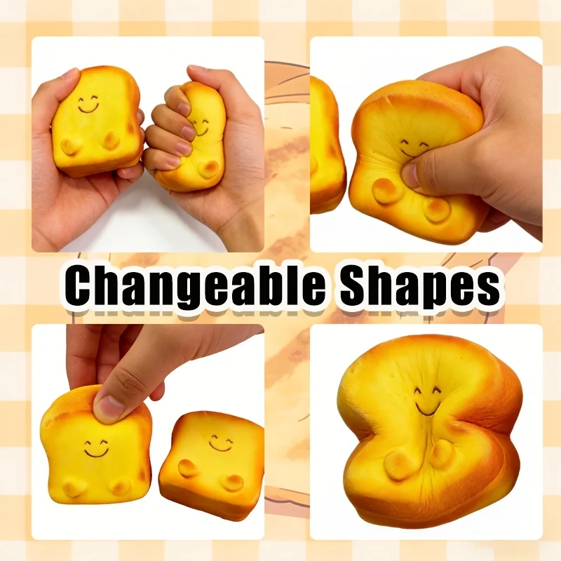 Imitation Toast Bread Shape Sq - Kids Toys Easter のレビューと価格