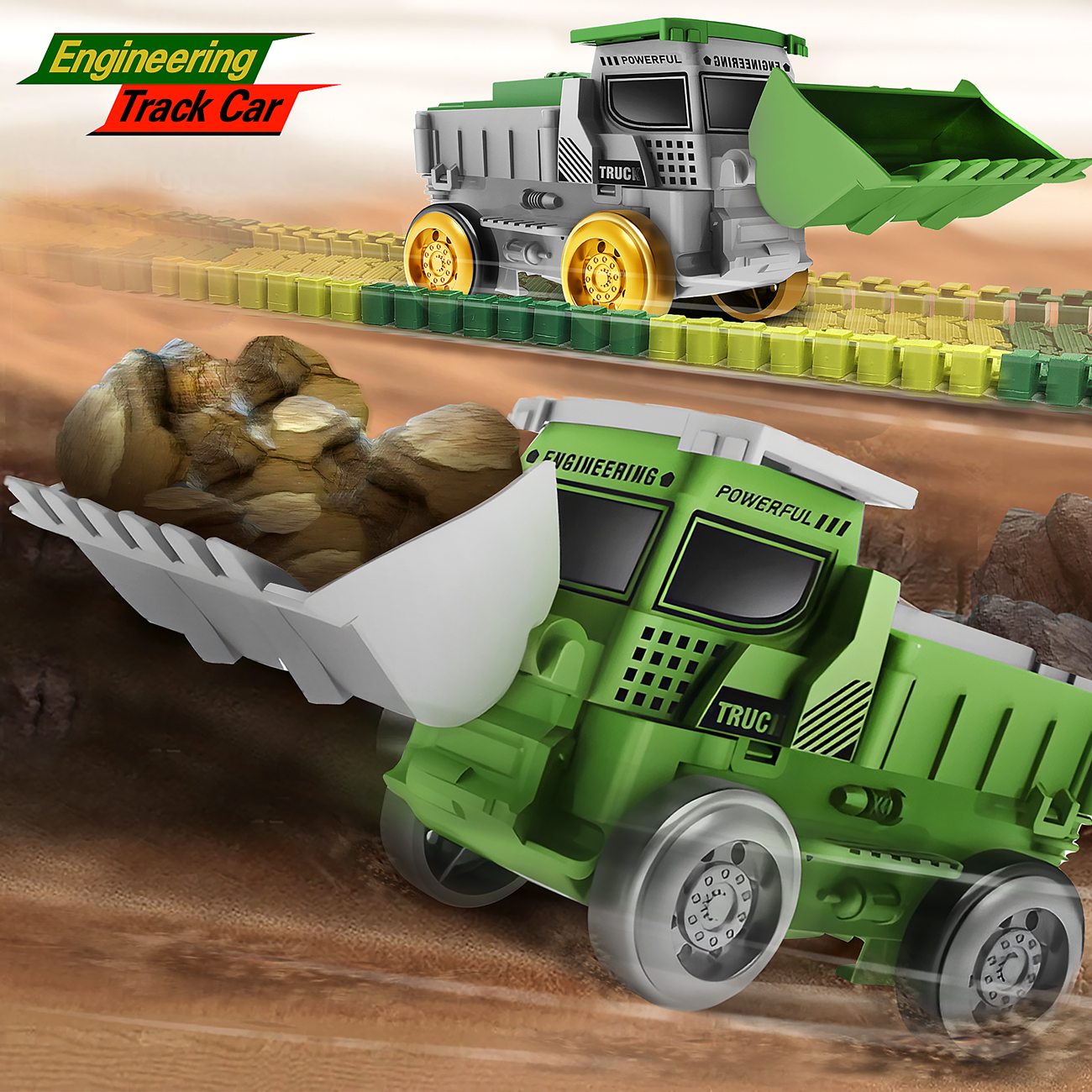 Dinosaur Toy Race Track Featur - Kids Toys Electric Car のレビューと価格