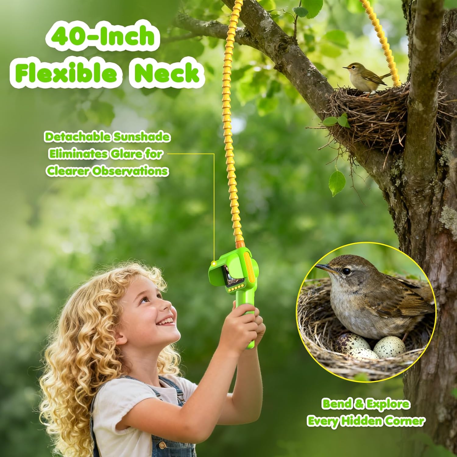 Endoscope for Kids, Borescope  - Kids Toys 3 Year Old のレビューと価格