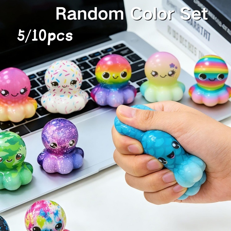 Octopus Slow Squeeze Squishies - Kids Toys Easter のレビューと価格