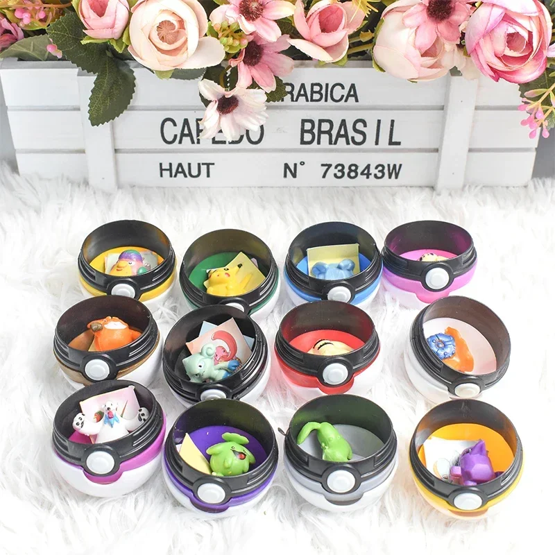 12Pcs Pokemon Figure Pokeball  - Kids Toys Movie のレビューと価格