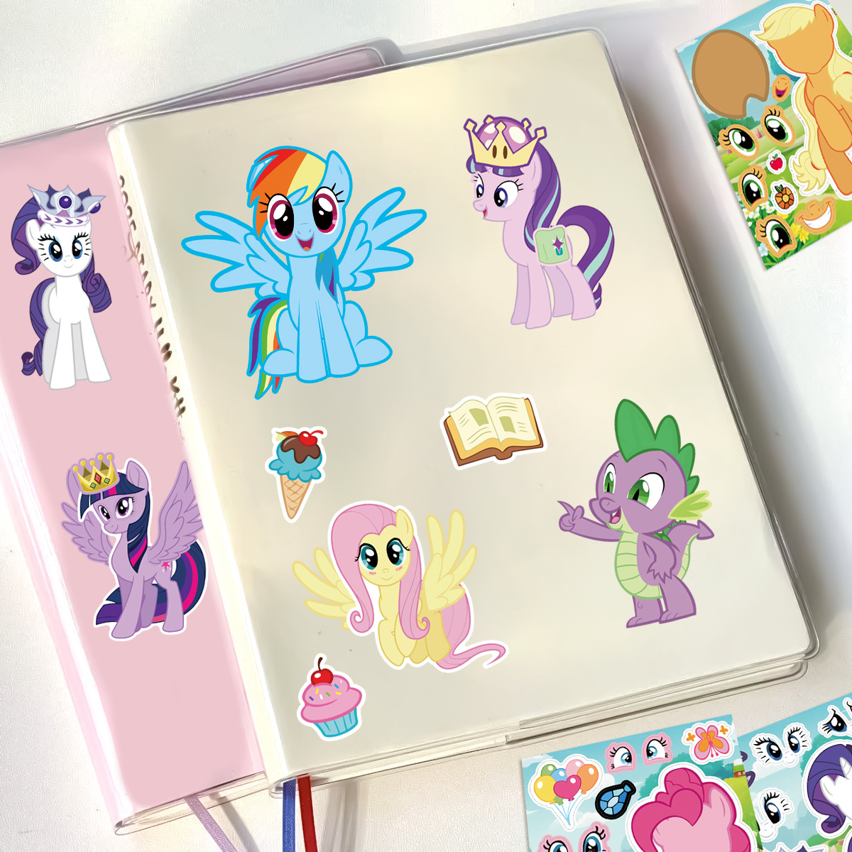 8/16PCS My Little Pony Sticker - Kids Toys Png のレビューと価格