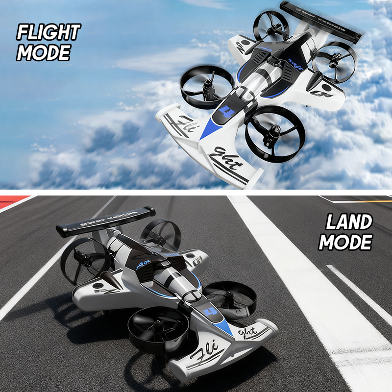 2in1 Mini Drone Air-Ground Fly - Kids Toys Electric Car のレビューと価格
