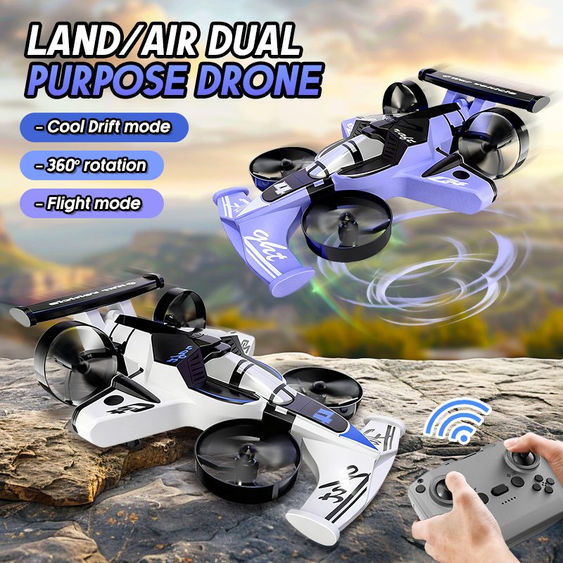 2in1 Mini Drone Air-Ground Fly - Kids Toys Electric Car のレビューと価格