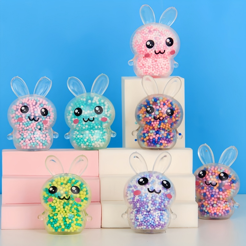 3Pcs Light Up Bunny Squishy St - Kids Toys Easter のレビューと価格