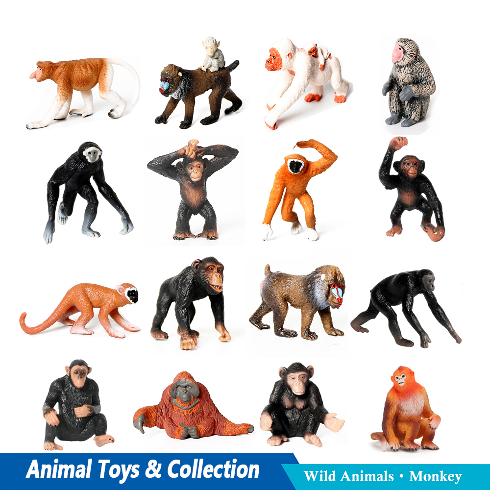 Toy Animals Figures Ape Gorill - Kids Toys Review のレビューと価格