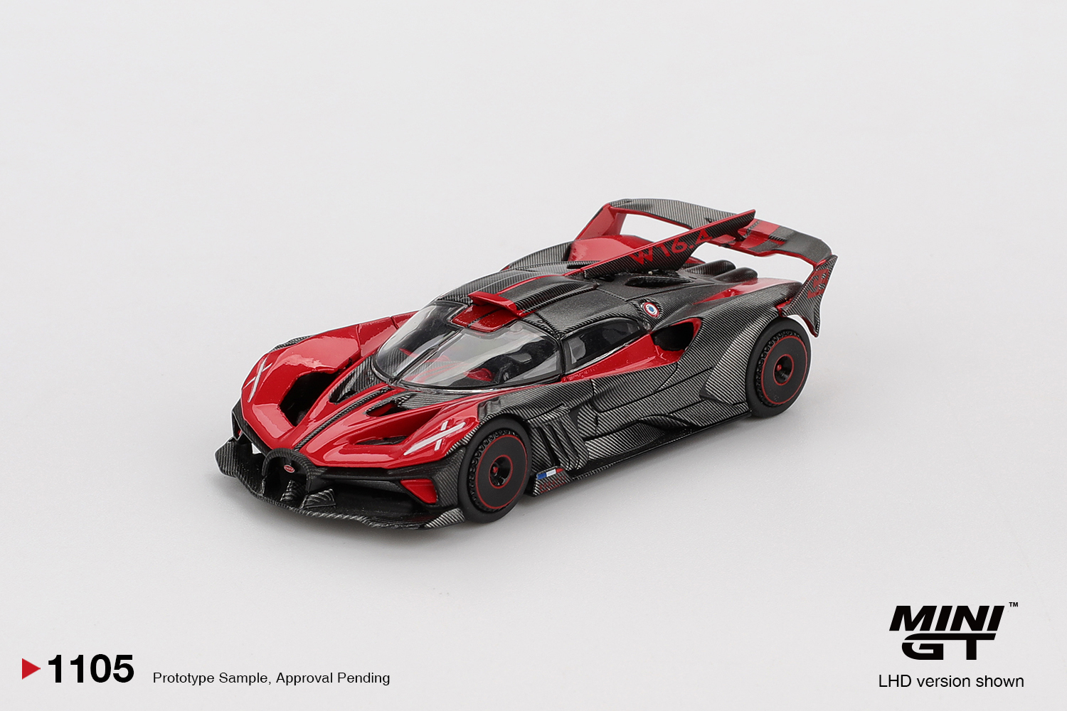 MINIGT 1/64 Bugatti Bolide Red - Kids Toys Boys のレビューと価格