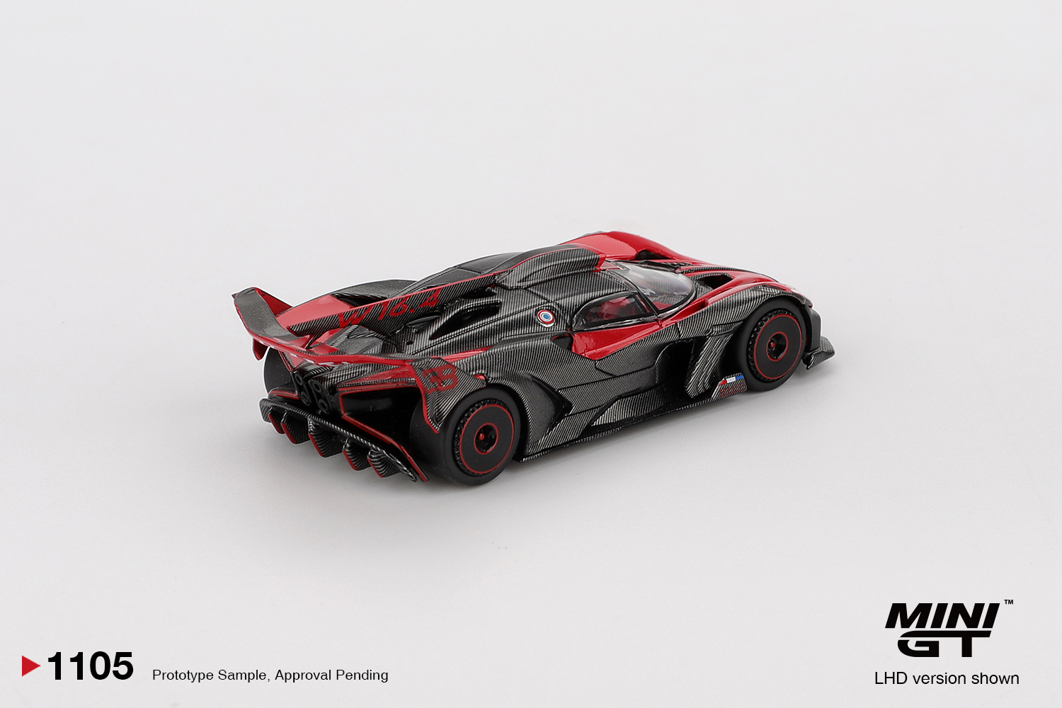 MINIGT 1/64 Bugatti Bolide Red - Kids Toys Boys のレビューと価格