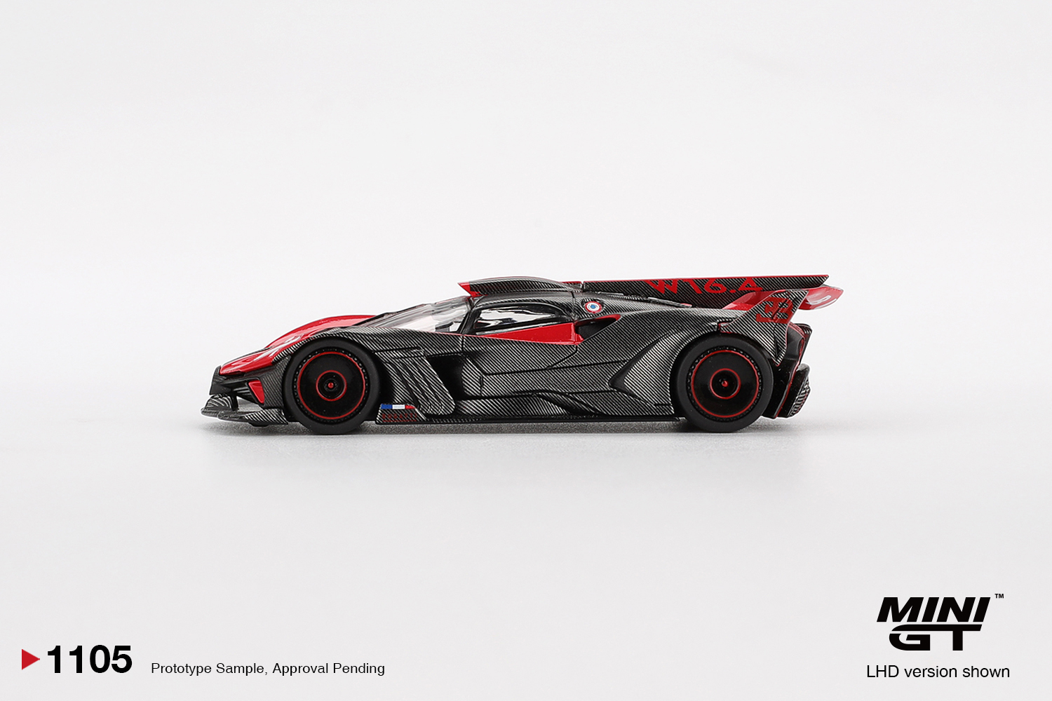 MINIGT 1/64 Bugatti Bolide Red - Kids Toys Boys のレビューと価格